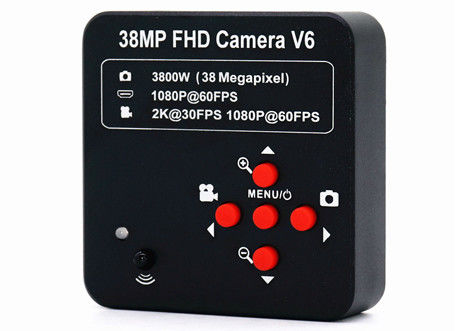 38MP 2K HD ভিডিও মাইক্রোস্কোপ ক্যামেরা