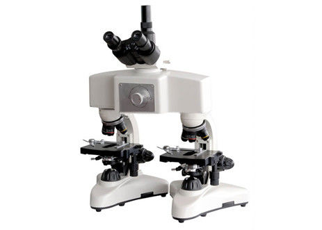 গুণ  White Forensic Comparison Microscope 40X 100x Magnification Microscope কারখানা