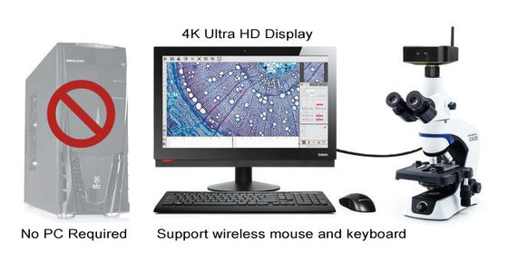 30FPS 4K আল্ট্রা এইচডি ডিজিটাল ক্যামেরা বিল্ট ইন 5G Wifi HDMI2.0 USB3.0 ইন্টারফেস