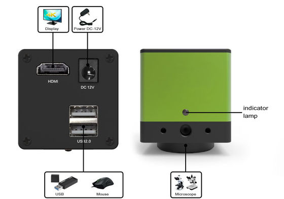 1080P ট্রু কালার ডিজিটাল ক্যামেরা HDMI USB2.0 মাল্টি ইন্টারফেস