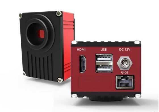 গিগাবিট নেটওয়ার্ক ইন্টারফেস সহ HDMI 60FPS মাইক্রোস্কোপ ডিজিটাল ক্যামেরা